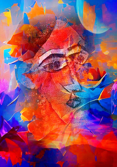 Цифровое искусство под названием "Deep female meaning…" - Alya Veresk, Подлинное произведение искусства, Цифровая живопись