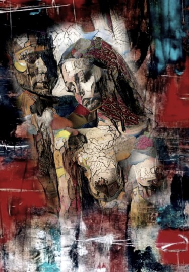 Arte digitale intitolato "Эротика 21" da Alya Veresk, Opera d'arte originale, Pittura digitale