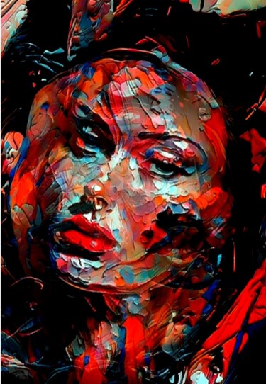 Arts numériques intitulée "Natasha" par Alya Veresk, Œuvre d'art originale, Peinture numérique
