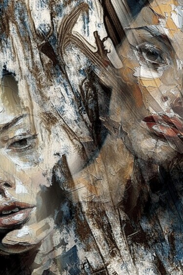 Arte digitale intitolato "Мы,женщины" da Alya Veresk, Opera d'arte originale, Pittura digitale