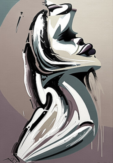 Цифровое искусство под названием "Эротика 71" - Alya Veresk, Подлинное произведение искусства, Цифровая живопись