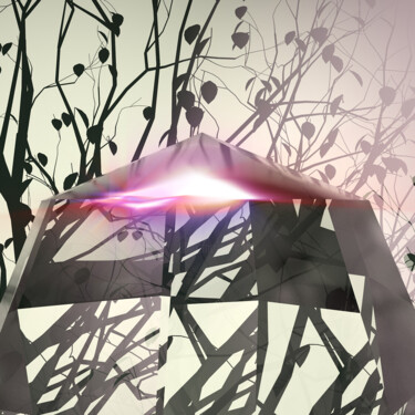 "Plant's shadow and…" başlıklı Dijital Sanat Alyona Przhiemskaya tarafından, Orijinal sanat, 3D modelleme