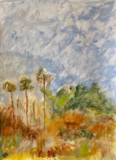 Painting titled "Simplicity" by Alfredo Machado Zingg, Original Artwork, Acrylic