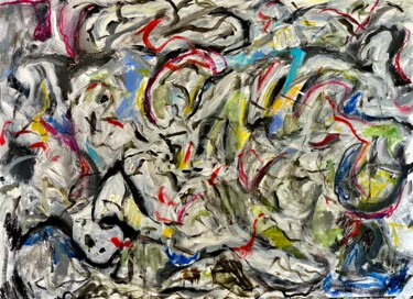 Painting titled "Lost" by Alfredo Machado Zingg, Original Artwork, Acrylic