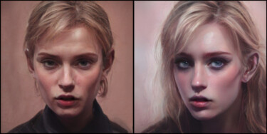 Digital Arts titled "sisters" by Amadeus Ungethuem, Original Artwork, Digital Painting