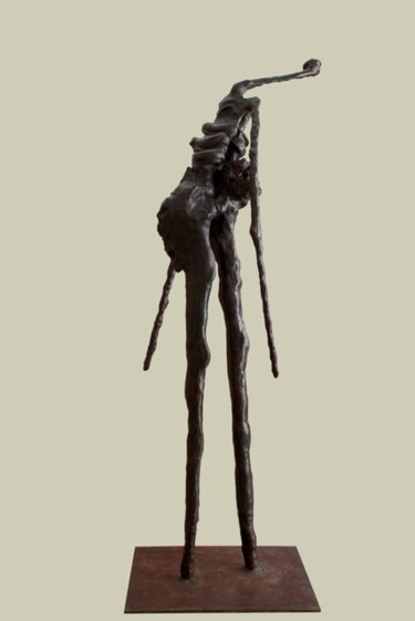 Skulptur mit dem Titel "sin título" von Amador Vallina, Original-Kunstwerk, Gemischte Medien