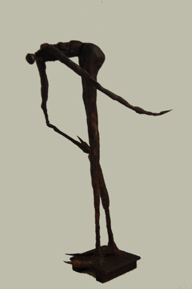 Skulptur mit dem Titel "sin título" von Amador Vallina, Original-Kunstwerk, Gemischte Medien