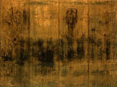 Malerei mit dem Titel "sin título" von Amador Vallina, Original-Kunstwerk, Öl