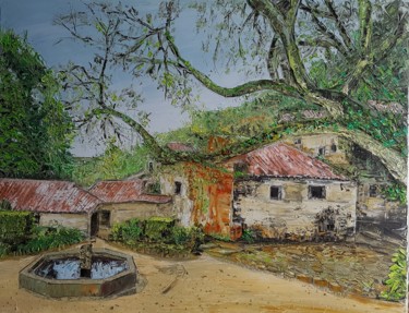 Malerei mit dem Titel "Portugal - Sintra -…" von A.Magalhães, Original-Kunstwerk
