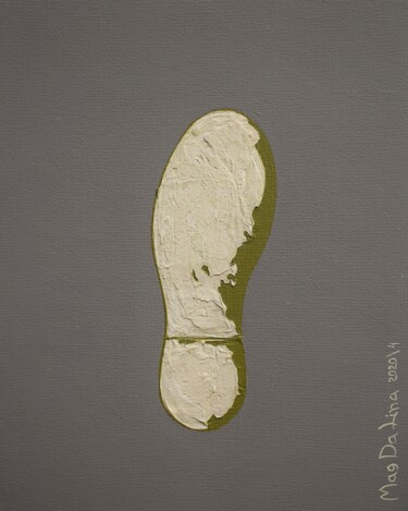 Картина под названием "Step #4" - Анастасия Магдалина, Подлинное произведение искусства, Акрил Установлен на картон