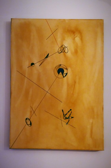 Painting titled "Acrobat" by Amal, Original Artwork, Ink