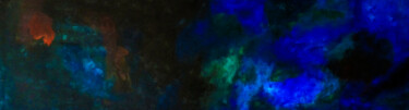 Картина под названием "Noite no Rio" - Amaral, Подлинное произведение искусства, Акрил Установлен на Деревянная рама для нос…