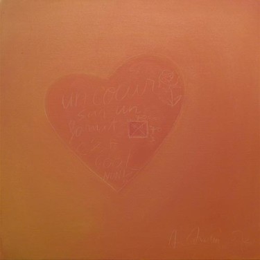 Peinture intitulée "love" par Amar Amarni, Œuvre d'art originale