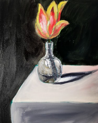 Malerei mit dem Titel "Still Life" von Amazeigh Bouzékri, Original-Kunstwerk, Acryl
