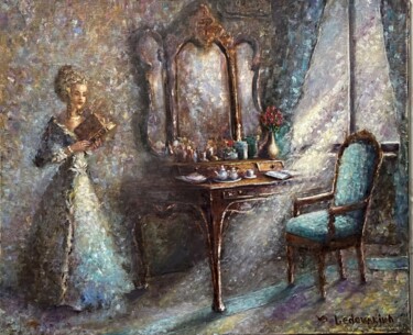 Peinture intitulée "Фантом императрицы…" par Elena Ledovskikh, Œuvre d'art originale, Huile