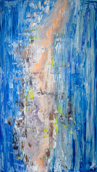 Картина под названием "Colorizm 2" - Amberly Feaver, Подлинное произведение искусства, Масло