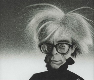 绘画 标题为“Andy Warhol 2” 由Deckx Jan, 原创艺术品