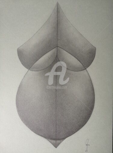 Drawing titled "MOTHERHOOD" by Ambre Saint Martin, Original Artwork, Pencil