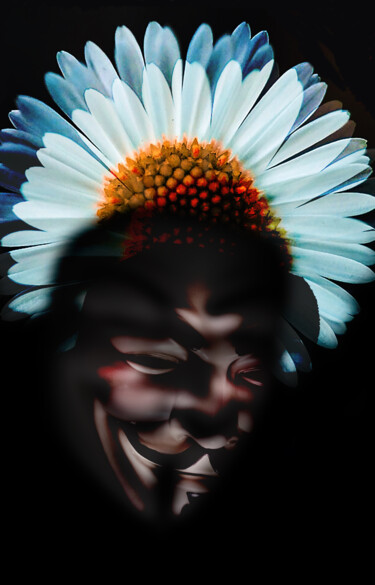 Digitale Kunst mit dem Titel "St.Vicious" von Amelia Latiff, Original-Kunstwerk, Fotomontage