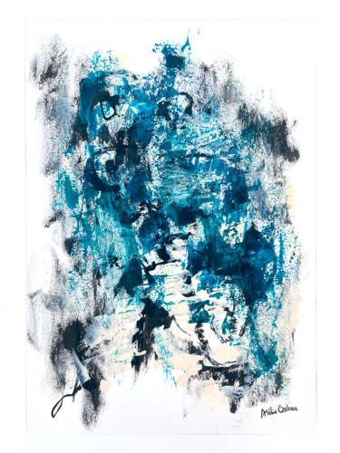 Pittura intitolato "Empreinte" da Amélie Osleau, Opera d'arte originale, Acrilico