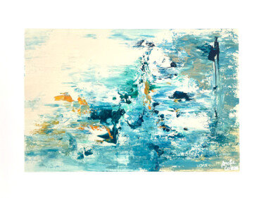 Peinture intitulée "Crête" par Amélie Osleau, Œuvre d'art originale, Acrylique