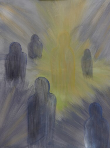 Картина под названием "L’abandon,la solitu…" - Ameline Landry, Подлинное произведение искусства, Акварель