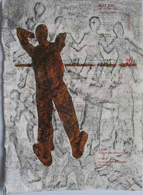 Malerei mit dem Titel "Identity" von Ameret, Original-Kunstwerk