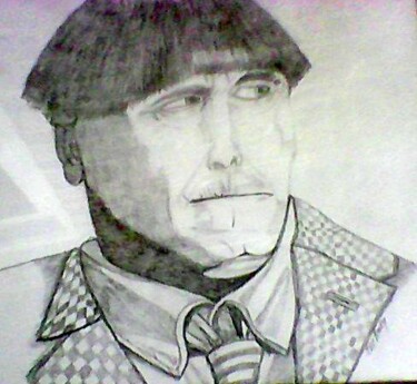 Drawing titled "moe" by Amey, Original Artwork, Other