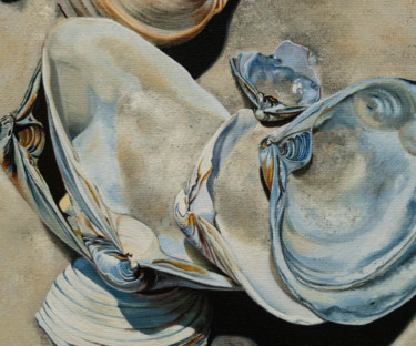 Картина под названием "schelpen-amh-brande…" - Amhbrandenburg, Подлинное произведение искусства, Масло
