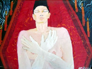 Pittura intitolato "QUADRI_ANTIKI_SU_CA…" da Cristina Amicucci, Opera d'arte originale