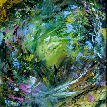 Painting titled "twirl" by Alexandr Mikushev, Original Artwork, Oil