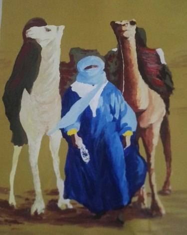 Peinture intitulée "img-20190501-180855…" par Amine Zaher, Œuvre d'art originale, Acrylique