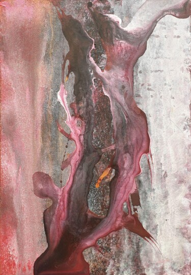 Creux Peinture intitulée "Creux" par Amine Fatmi, Œuvre d'art originale, Acrylique
