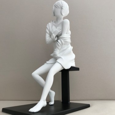 Sculpture titled "Elle" by Amlauga, Original Artwork, Plaster