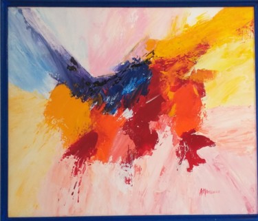 Painting titled "Symphonie" by Anne-Marie Mailliere, Original Artwork, Acrylic