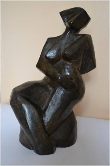 雕塑 标题为“Vista” 由Amy Torrilhon, 原创艺术品, 青铜