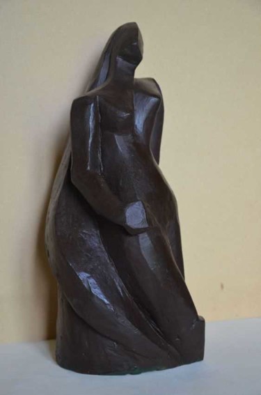 Skulptur mit dem Titel "Détente" von Amy Torrilhon, Original-Kunstwerk, Harz