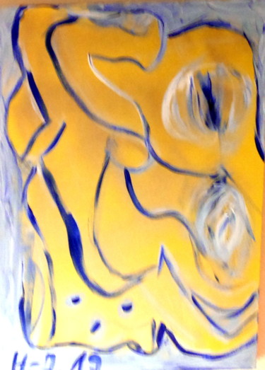 Картина под названием "Tourbillon" - Hans-Jürgen Grossmeyer, Подлинное произведение искусства, Акрил