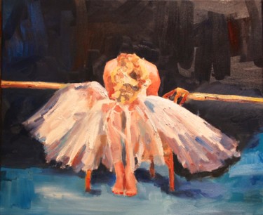 Peinture intitulée "Danseuse.jpg" par An'So Bessières, Œuvre d'art originale, Huile