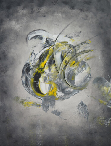 Картина под названием "No 4, series Comfor…" - An Viaznikova, Подлинное произведение искусства, Акрил Установлен на Деревянн…