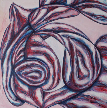 Pintura titulada "A dewdrop in the ea…" por An Viaznikova, Obra de arte original, Acrílico Montado en Bastidor de camilla de…