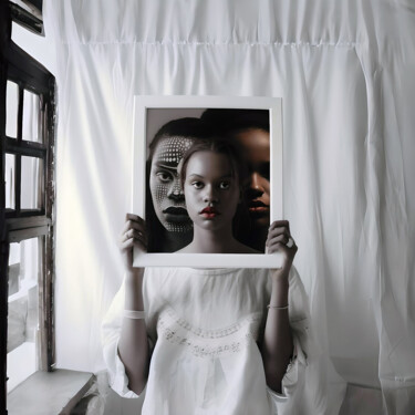 Arte digitale intitolato ""Reflection"" da An0n, Opera d'arte originale, Stampa digitale