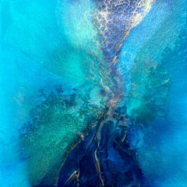Картина под названием "Dreams" - Ana Hefco, Подлинное произведение искусства, Акрил Установлен на Деревянная рама для носилок
