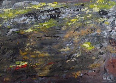 Pittura intitolato "hurricane" da Ana Maria Guta, Opera d'arte originale, Acrilico