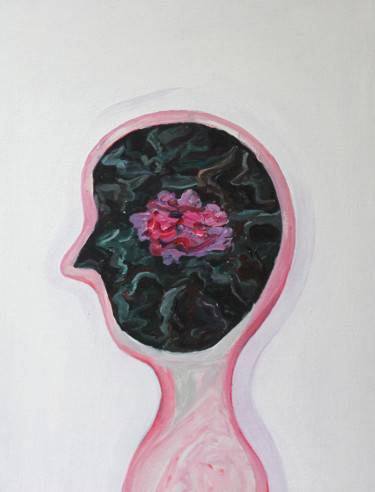 Malerei mit dem Titel "Untitled 2" von Anna Sobkowiak, Original-Kunstwerk, Acryl