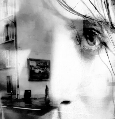 Photographie intitulée "Le regard" par Anne-Marie Bertin, Œuvre d'art originale, Photographie numérique