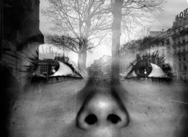 Photographie intitulée "Dans tes yeux" par Anne-Marie Bertin, Œuvre d'art originale, Photographie non manipulée