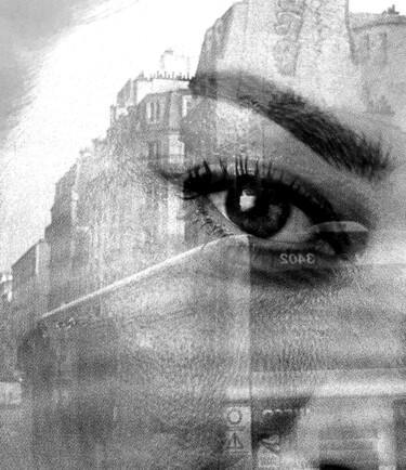 Photographie intitulée "L'œil regarde la vi…" par Anne-Marie Bertin, Œuvre d'art originale, Photographie non manipulée