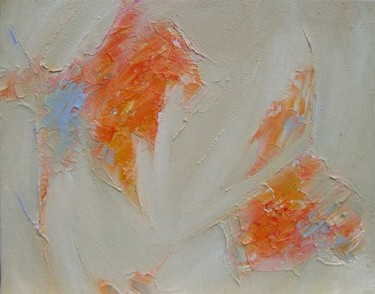 Painting titled "das lied der araçá…" by Ana De Medeiros, Original Artwork, Oil