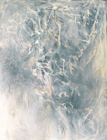 Painting titled "Fragmentarische Dis…" by Ana De Medeiros, Original Artwork, Oil
